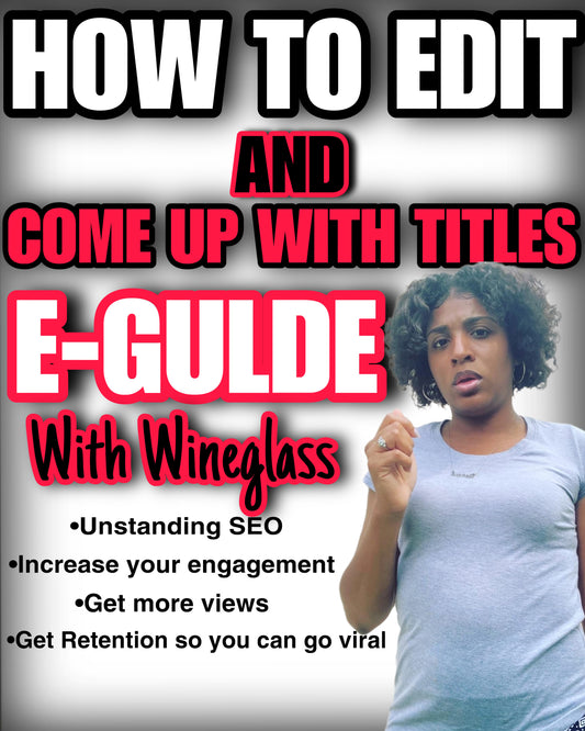 HOW TO EDIT YOUTUBE SHORT/ REELS FOR ANY PLATFORM AND COME UP TITLES E-GUIDE WITH WINEGLASSANDCHILL